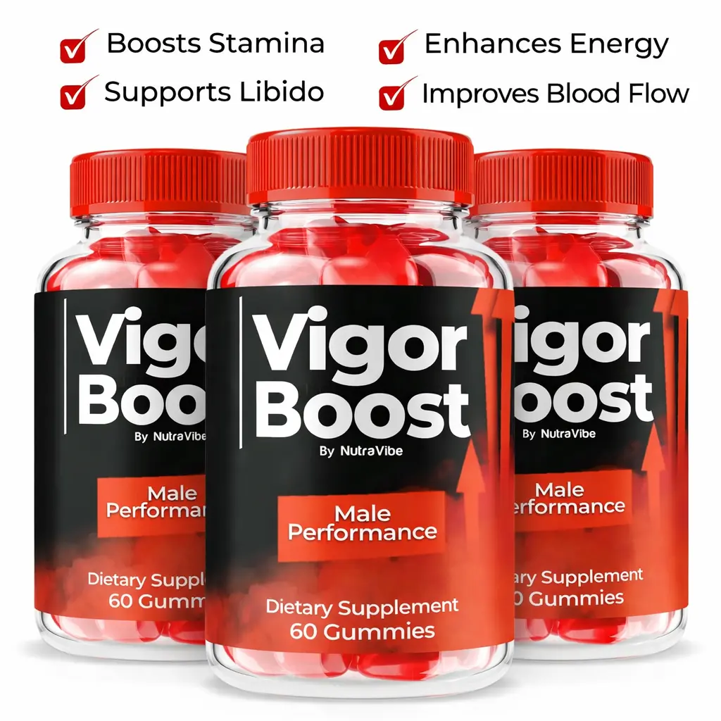 Vigor Boost™ Male Vitality Strength & Performance Supplement
